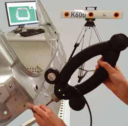 A powerful combination Tightly integrated with MCA and MCA II (6 and 7-axis) articulated arms, CMM-Manager guides the user through every measurement task.