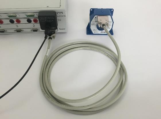 you connect the current output to the voltage input terminal of a voltage meter or the