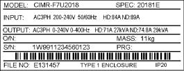 Confirmations upon Delivery Receiving Checks Check the following items as soon as the Drive is received. Item Has the correct model of Drive been delivered? Is the Drive damaged in any way?