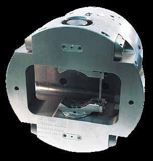 multi-sided machining - Centred clamping - Oil distributor housing - Diameter 430 mm 99-SF -
