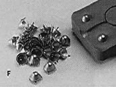 Figure 12 - Joining knobs or locator pins Micro chips They are