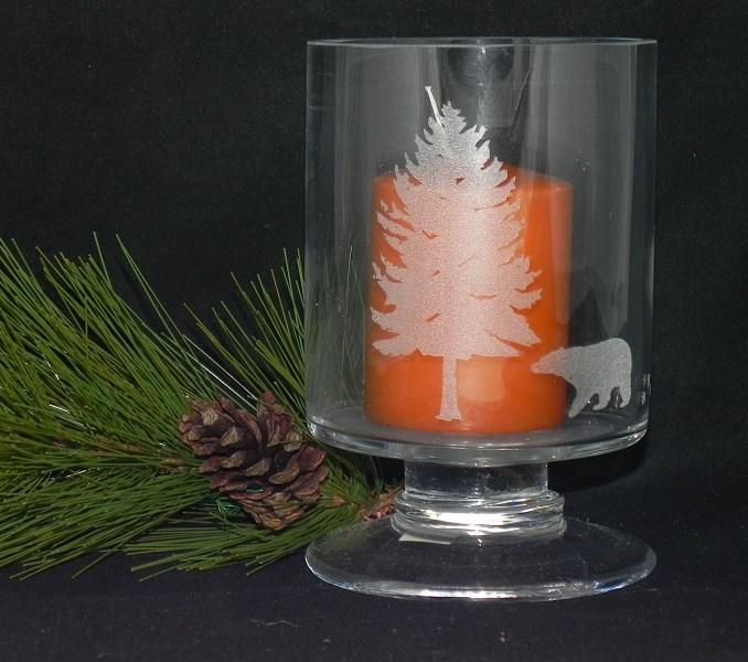 75 each Prod # HURSMHT Pedestal Hurricane Candles These hurricane candle holders are an outstanding addition to any mountain home.