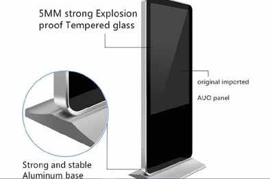 backing * tempered glass front * comes with 1 year warranty 11 Web : www.