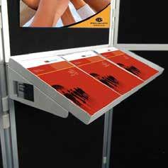 With its Velcro compatible fabric, all you need to do is Velcro on your poster and stick it up.