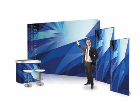 3 x 4 Pop Up Stand Six panels pop up system