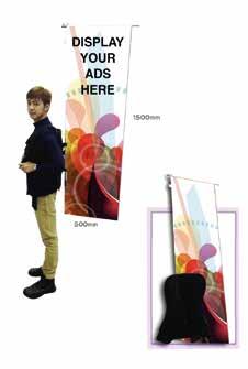 Man Pack Light Box Easy way to hold your bill board and walk around the shopping mall.