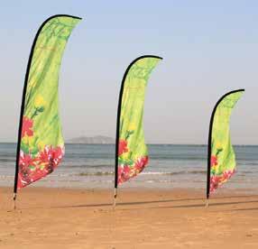 Fin Flying Banner People come in all shape and sizes so does our products. Introducing the Fin Flying Banner!