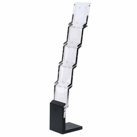 Quick Step Brochure Stand Introducing our newly improved version Quick Step Brochure Stand which is able to hold an