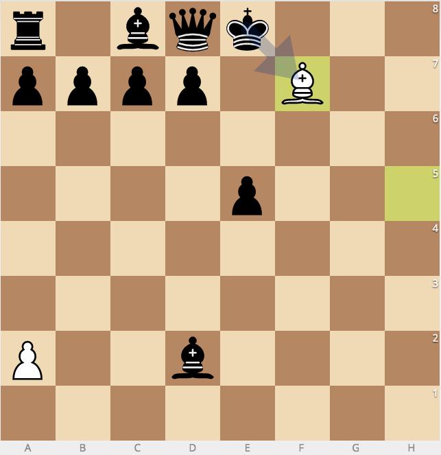 Figure 6: Game between our engine and the Lichess engine rated 1900. The left image is the position after 19 moves, and the right is the position after 24 moves. Full game: https://en.lichess.