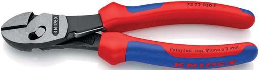 CUTTING PLIERS KNIPEX TwinForce High Performance Diagonal Cutter DIN ISO 5749 73 with patented double joint > ideal transmission of force due to