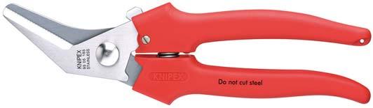 SPECIAL PLIERS Combination Shears 95 05 > for cutting cardboard,