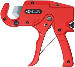 SPECIAL PLIERS Pipe Cutter for composite and plastic pipes 90 25 > for cutting thick