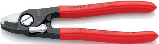 CABLE AND WIRE ROPE SHEARS Cable Shears 95 > for cutting copper and aluminium single conductors as well as multiple stranded cables > not