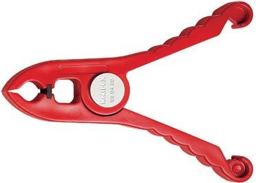 soft plastic zone for better grip 98 62 01 KNIPEX presents high-quality and sturdy plastic pliers parts up to AC 1000V and DC 1500V.
