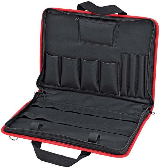 TOOL CASES Tool bag empty 00 21 > perfectly fits in the KNIPEX IG Twin 00 21 0 LE / 00 21 1 LE and other standard tool cases > with 8