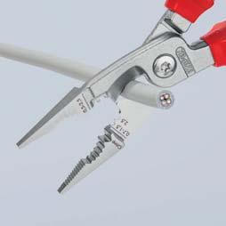 shears with (induction hardened) precision cutting edges for copper and aluminium cables up to 5 x 2 5 ² dia