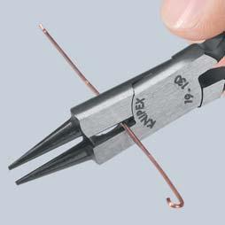 suitable for gripping and cutting work in fine mechanics > flat, long jaws, tapering > cutting edges additionally induction hardened, cutting edge hardness approx 60 HRC > High grade special tool