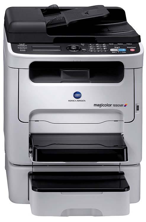 For even more flexibility the magicolor 1690MF-dt is equipped with a duplex