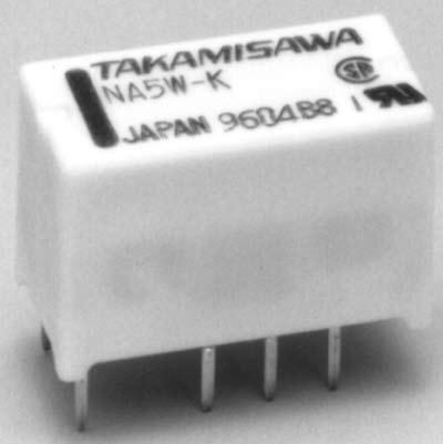 MINIATURE RELAY 2 POLES 1 to 2 A (FOR SIGNAL SWITCHING) NA SERIES RoHS compliant FEATURES Slim type relay for high density mounting Conforms to Bellcore specification and FCC Part 68 Dielectric