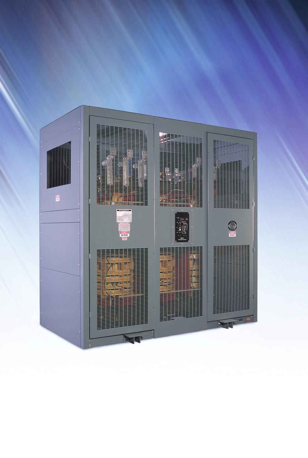 Ventilated Dry-Type Transformers Height Safe, Convenient and Environmentally Sound Installations of ventilated dry-type transformers do not require a liquid confinement area, automatic fire