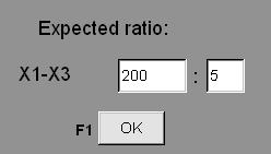 Select the appropriate voltage range by hitting F1 (Max Limit) function button. Hit the TEST button to start the test.