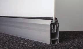 7 mm) EDGE GRIP STANDOFF Designed for mounting glass to walls or other vertical substrates without drilling holes