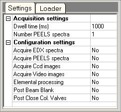 117 24.5.1 Acquisition settings 24.5.1.1 Spectrum position acquisition settings Dwell time The amount of time in milliseconds used to collect the signal(s) at each point.