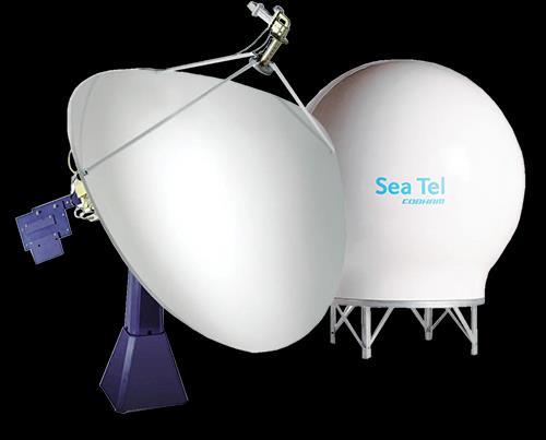 SEA TEL 9707D As our most efficient ever C-band Circular only, stabilized antenna system, Sea Tel 9707D VSAT guarantees high-performance connectivity worldwide.
