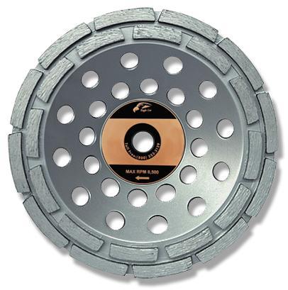 EAGLE CUT - DOUBLE ROW DIAMOND CUP WHEELS For grinding and polishing granite, marble,