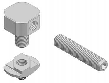 BV-Mx Simple fastener For fixing of