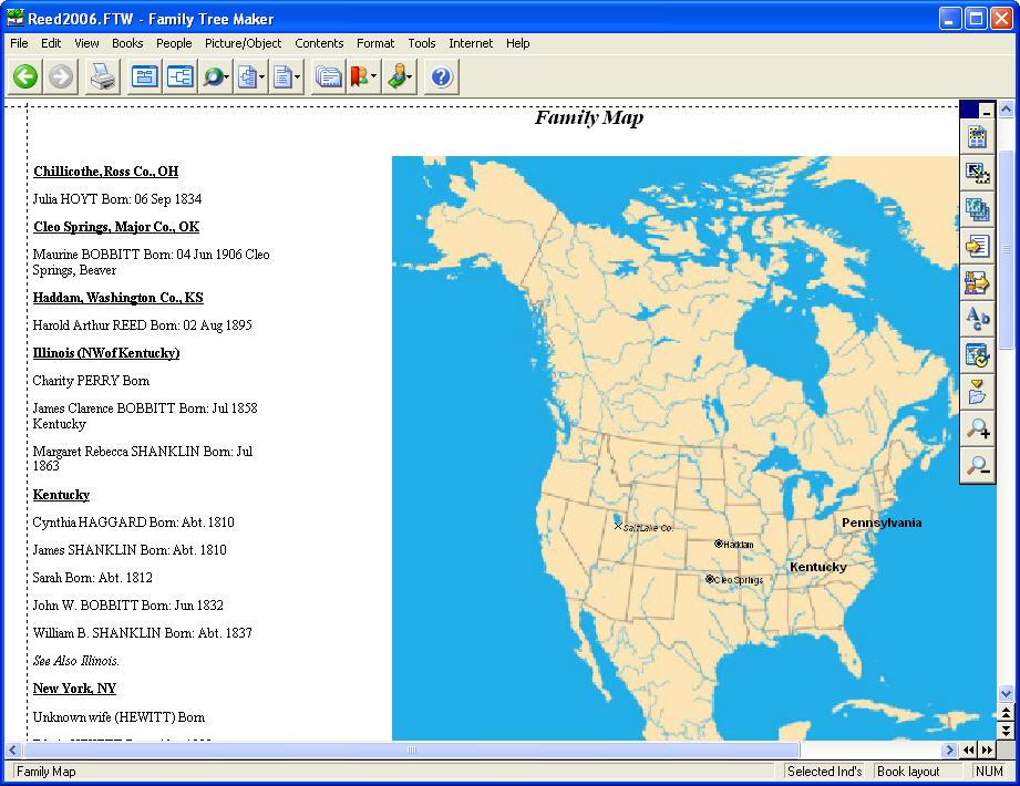 VIEW MAPS VERSION 16 Relief maps are available using the Map option on the View menu.
