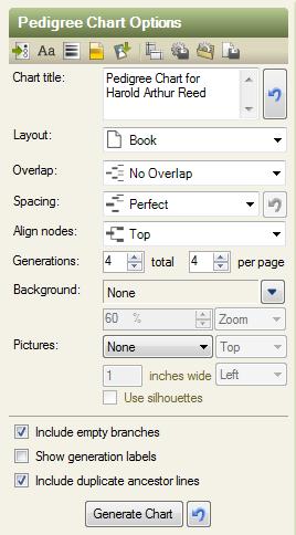 This workspace is divided into two tabs: the Family tab and the Person tab.