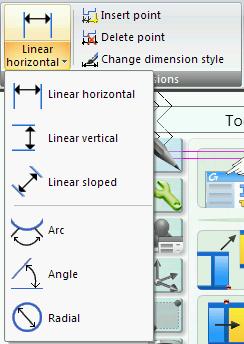 Inserting a linear vertical dimension Insert a linear vertical dimension on the same detail. 1.