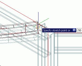 role Adjusting the curved beam end point position