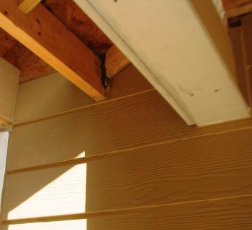 Inspect the house for any other areas that need caulk. h. Use good judgment as to where you need to caulk.