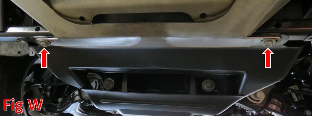 Then, use your bumper as a template to mark the remaining material to be trimmed from the higher horizontal valance cut line (From Removal Step 16d).