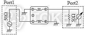 TCB4F-617DB Spec C Electrical Characteristics C (TCB4F - 617DB) Part Number Winding Turns μiac TCB4F -