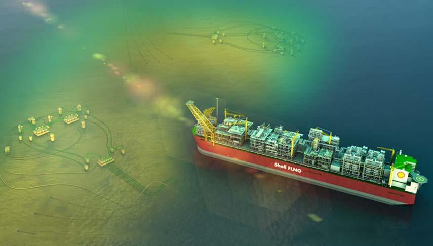 Prelude FLNG October 2012 status Subsea and wells AUSTRALIA Offshore installation