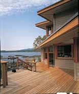Yearly cleaning will ensure that the deck looks nice as well as prolonging the life of the protective coating.