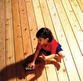 NATURAL Weathering Western Red Cedar performs satisfactorily as a decking and siding product if it is left unfinished to weather naturally. You may choose this option due to: 1.
