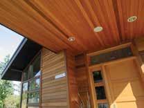 Its excellent dimensional stability is an important factor responsible for the longer life of paints on Western Red Cedar in comparison to other woods.