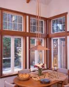 A timber window may be embellished with a translucent stain one day and an opaque gloss or another