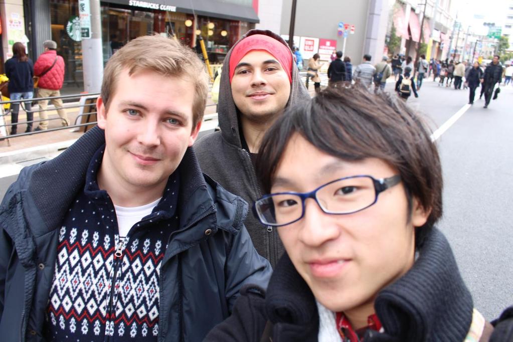 Appendix 14 : Mathias, Takeshi and me in Asakusa