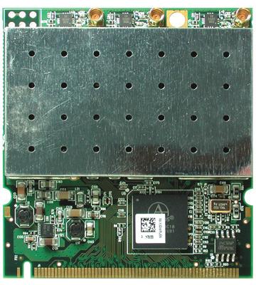 Industrial-grade, high-power 802.11n a/b/g wifi 3x3 mini-pci module w/esd and Surge Protection, AR9160-BC1B+AR9106 Model: DNMA-H5 DNMA-H5 is an industrial-grade, high-power 802.