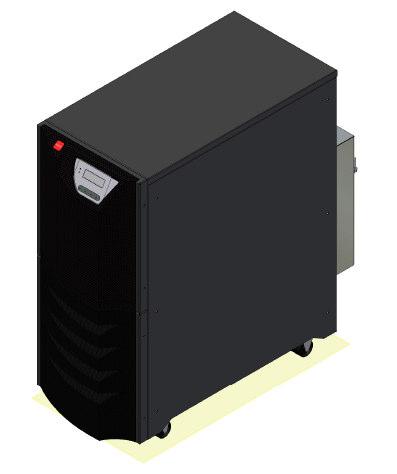 Uninterruptible Power Supply Systems with forced ventilation cooling.