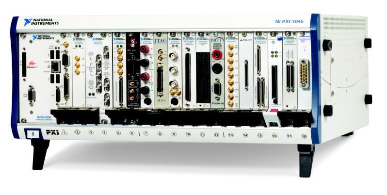 PXI = Commercial Off The Shelf Technology PXI Controller Win, Linux, RT ADEs Multicore Integrated MXI Chassis