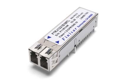 Product Specification OC-48 SR-1/STM S-16 Multirate 2x10 SFF Transceiver FTLF1321S1xTL PRODUCT FEATURES Up to 2.
