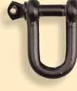 Cast iron hook is campatible with 1/4 chain only.