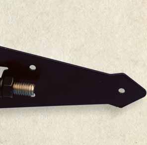Available in either black or white polyester powder coat finish. Stainless steel wood screws (1.5 #12) and TEK fasteners included.