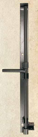 Latches, Closers, & Cane AVAILABLE IN 12 (4 DROP), 15 (6 DROP), AND 24 (10 DROP) LOCKABLE (PADLOCK NOT INCLUDED) HOT DIPPED GALVANIZED OR BLACK POWDER COAT OVER HDG HEAVY 5/8 ROD Cane/Drop A.